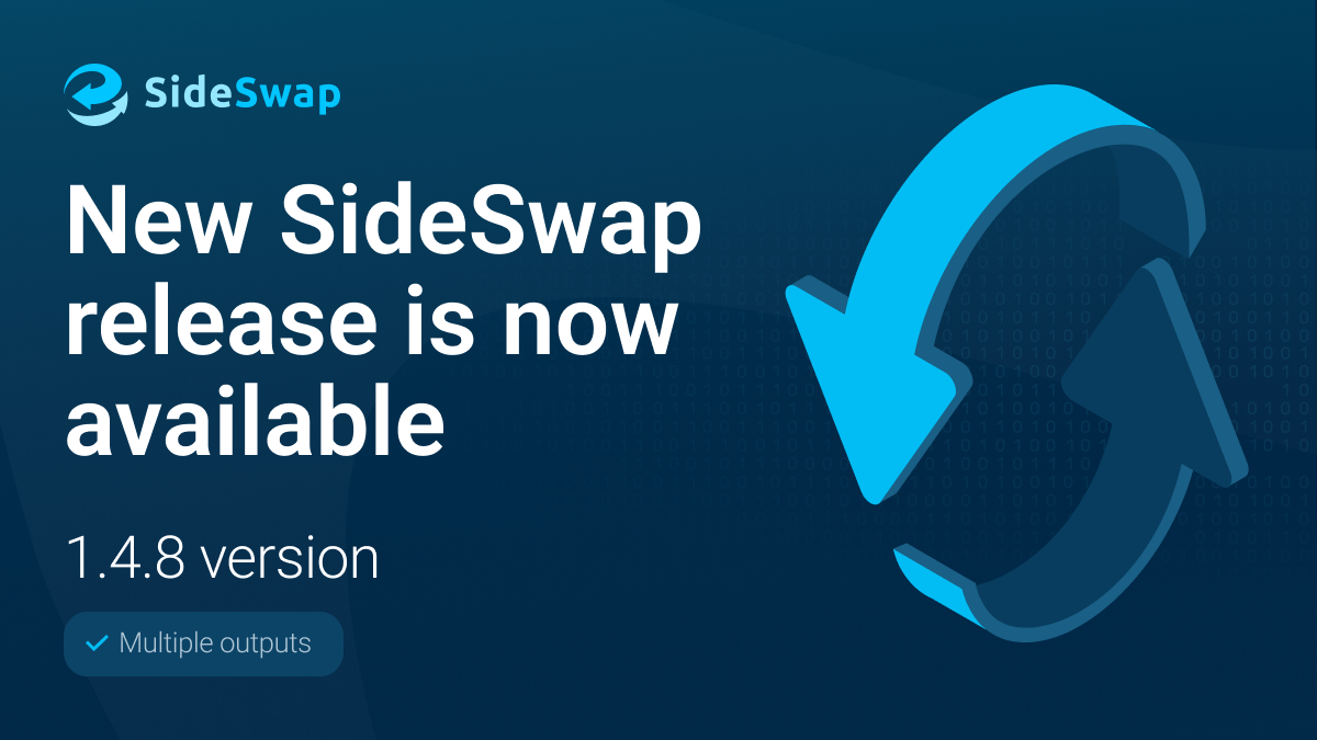Multiple outputs, Tx import and export