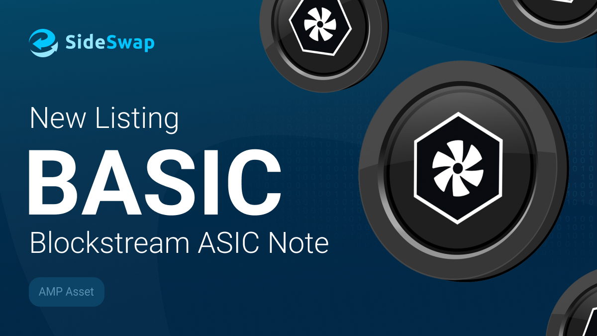 SideSwap BSIC1 Announcement